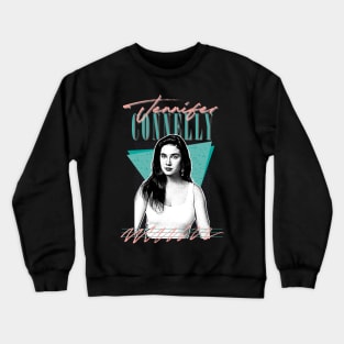 Jennifer Connelly // Retro Style Fan Design Crewneck Sweatshirt